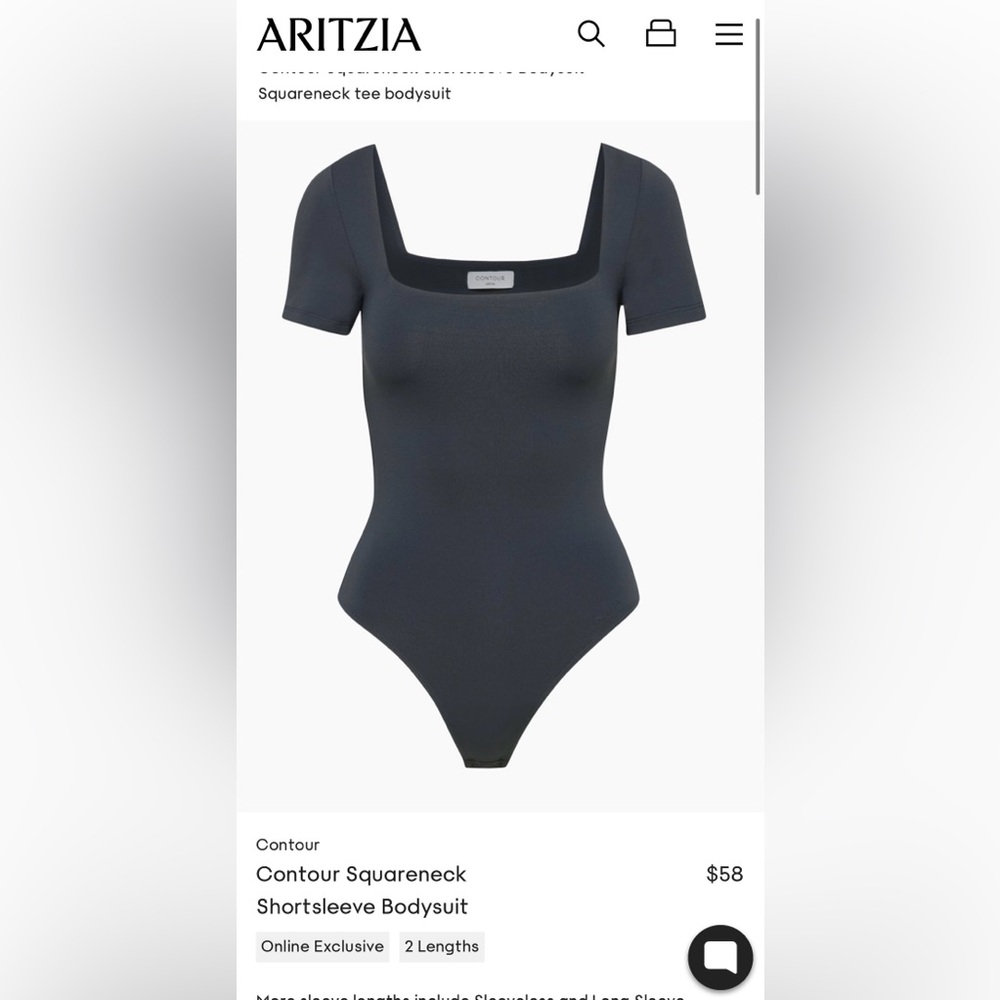 Aritzia Babaton Contour Bodysuit